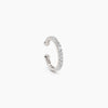 Minimalist Diamond Ear Cuff - White Gold (single)