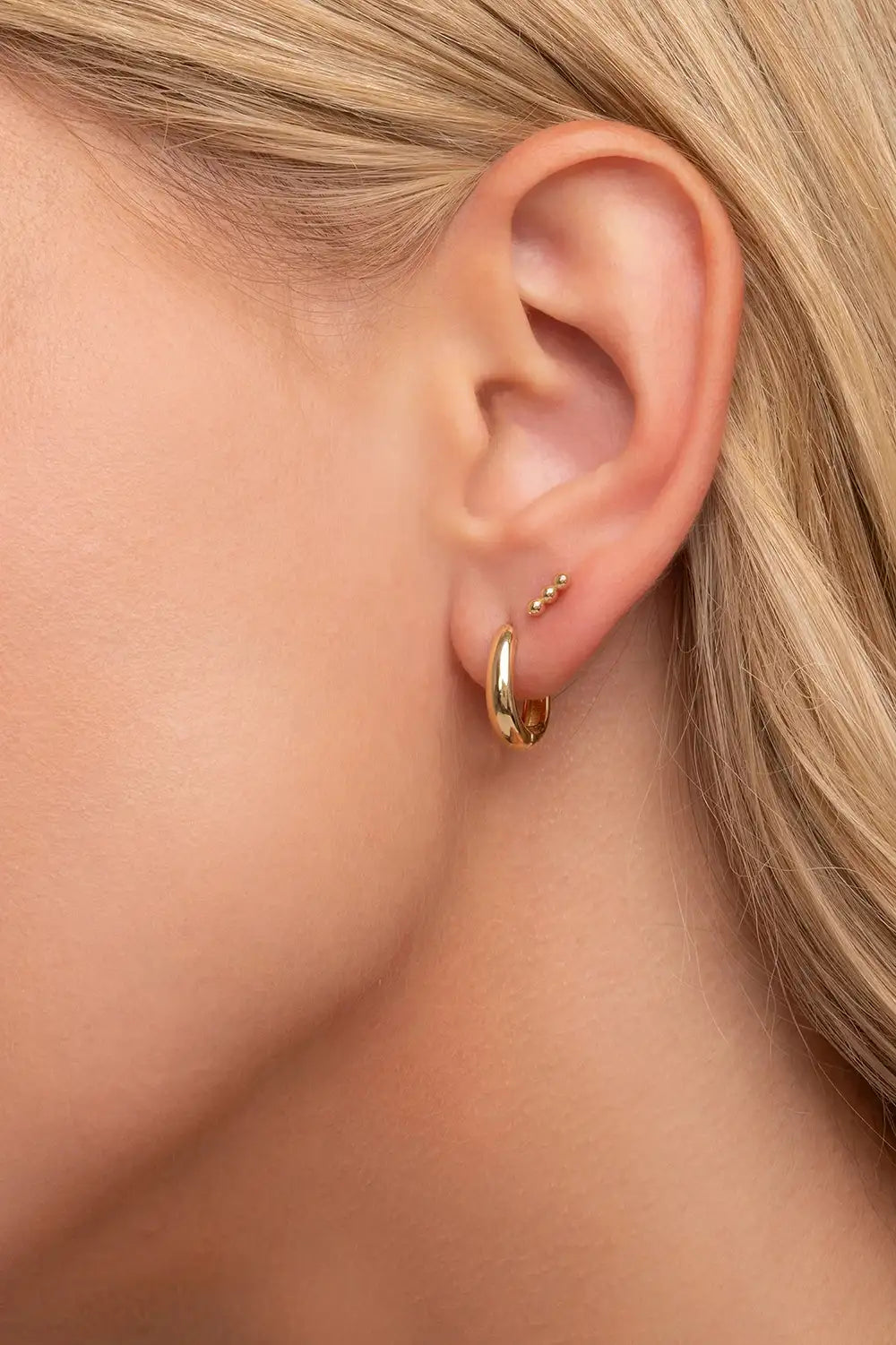Beaded Bar Earrings