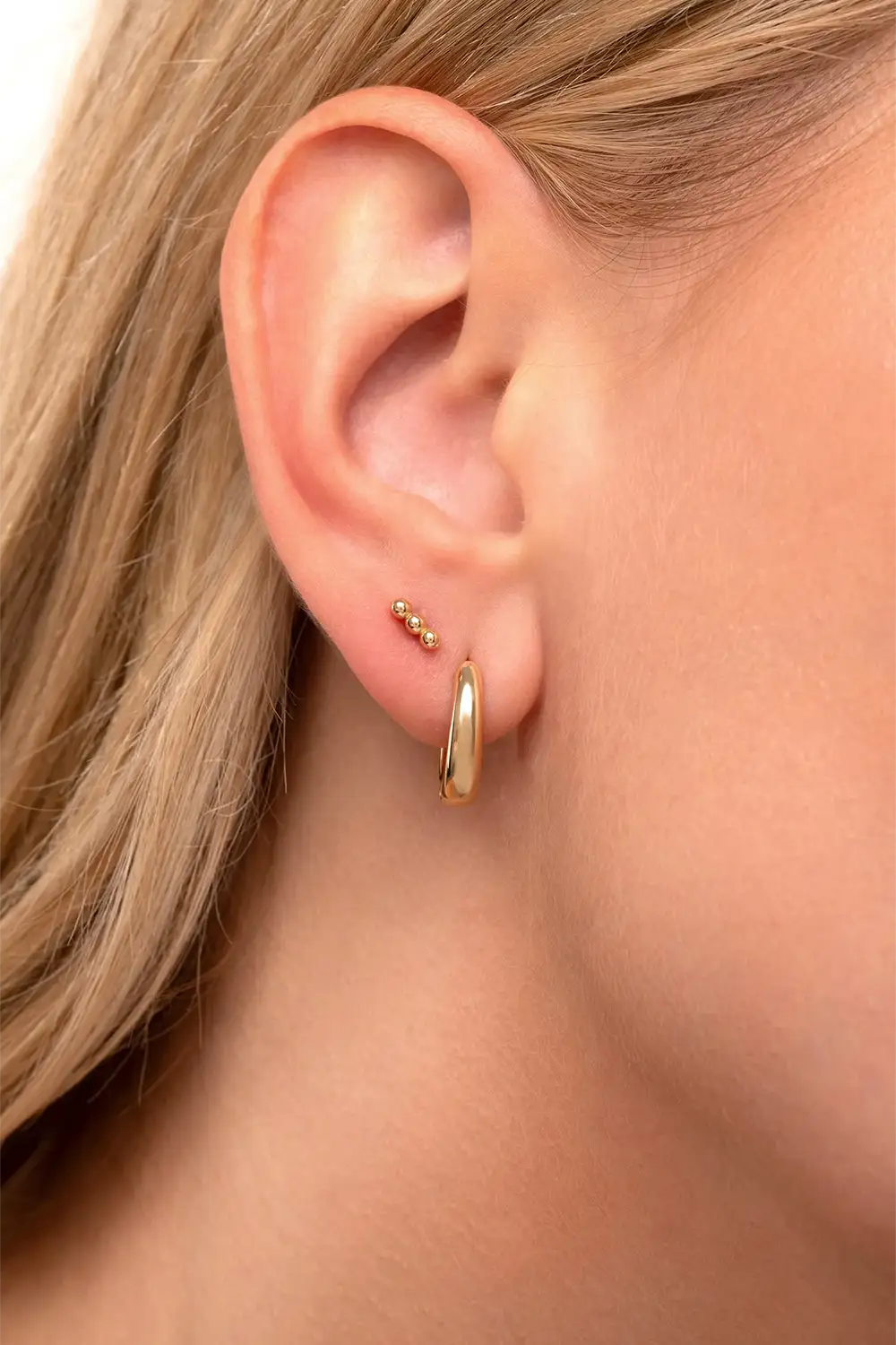 Beaded Bar Earrings
