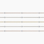 Diamond By The Yard Bracelet in White Gold - Narcissus