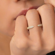 Diamond Claw Ring - Enea Studio