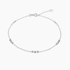 Núde Diamond Station Bracelet - White Gold