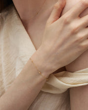 Alinéa Two-Sided Diamond Station Bracelet