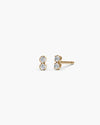 Dyo Two-Stone Diamond Stud