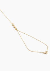 Lien Bezel Diamond Hand Chain