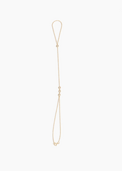 Lien Bezel Diamond Hand Chain