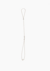 Lien Bezel Diamond Hand Chain - White Gold