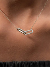 Liaison Necklace - White Gold