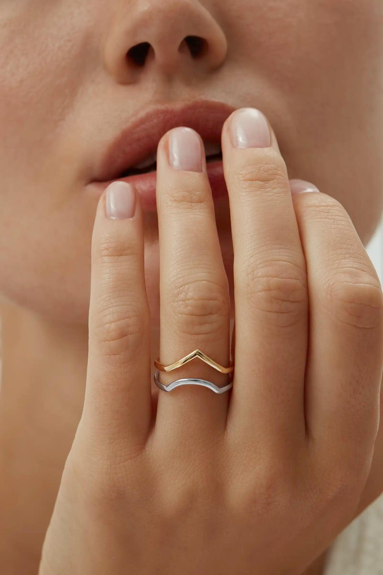Kyma Ring - White Gold