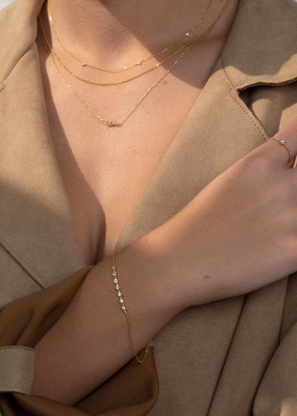 Link Tennis Diamond Bracelet