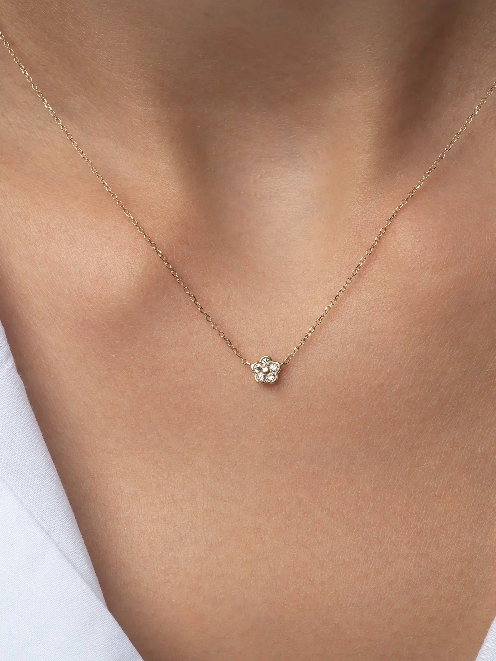 Petite Petal Necklace