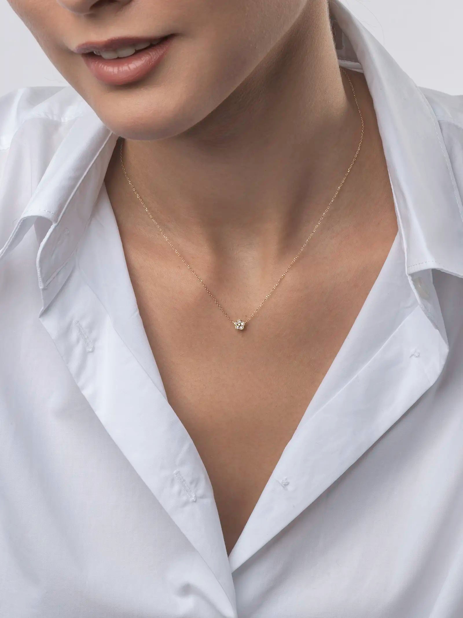 Petite Petal Necklace