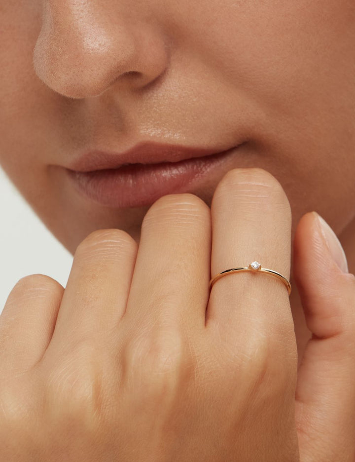 Diamond solitaire ring, ENEA Studio