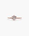 Selas Diamond Cluster Ring, Rose Gold