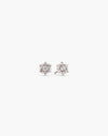 Selas Diamond Cluster Studs, White Gold