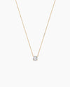 Éclat Grand Diamond Solitaire Necklace - 10k Gold
