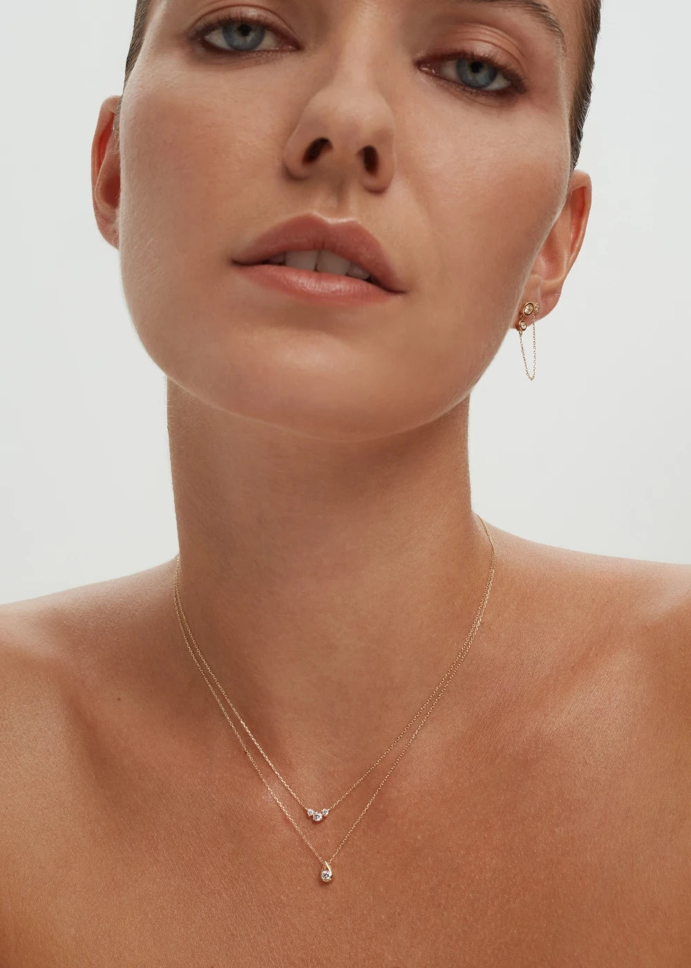 Trio Diamond Necklace