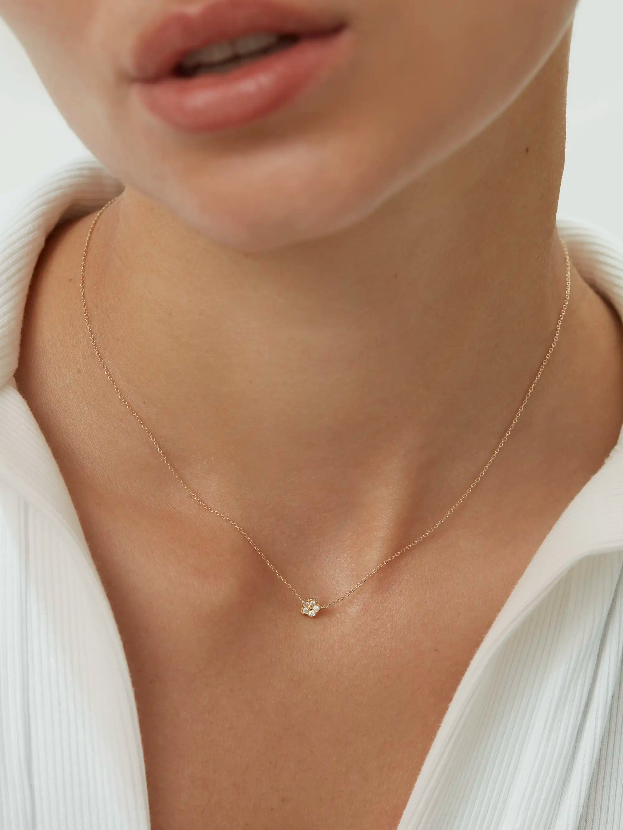 Petite Petal Necklace