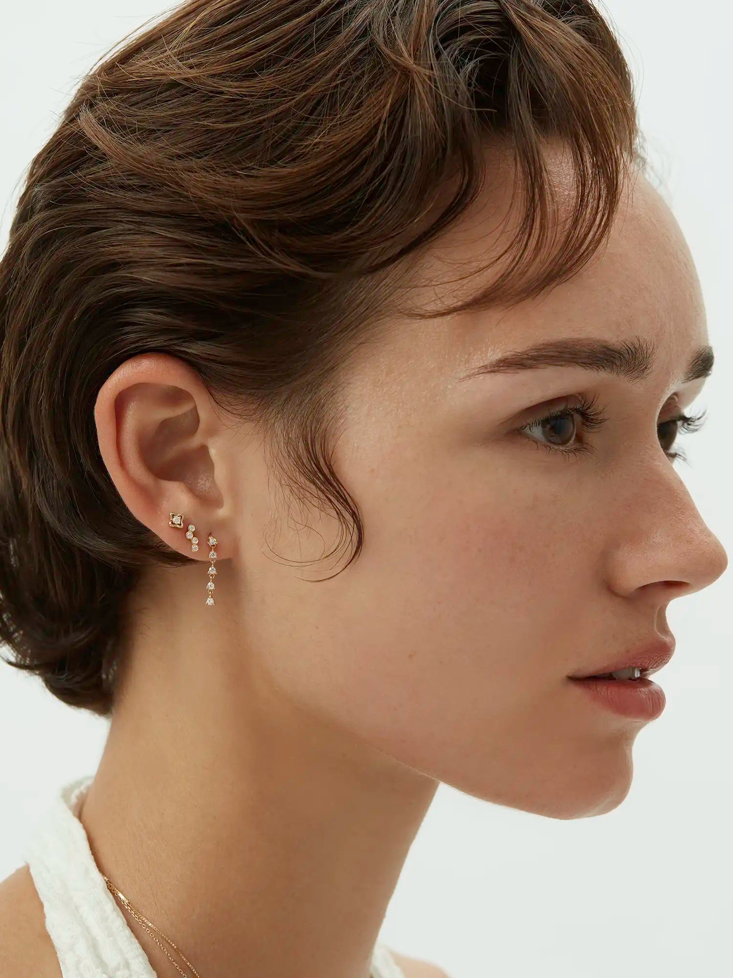 Cascade Diamond Studs