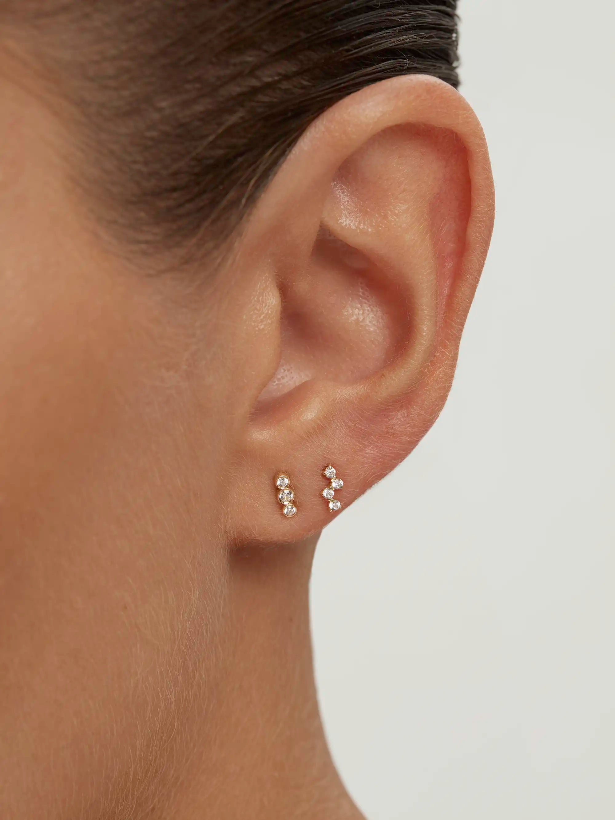 Cascade Diamond Studs