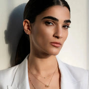 Tiny Gold Drop Earrings (pair)