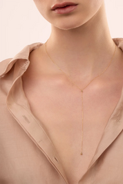 Nema Beaded Lariat Necklace