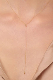 Nema Beaded Lariat Necklace