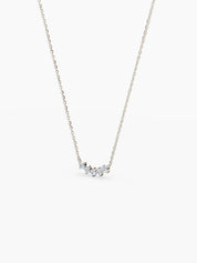 Arc Diamond Necklace