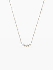 Arc Diamond Necklace