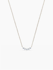 Arc Diamond Necklace