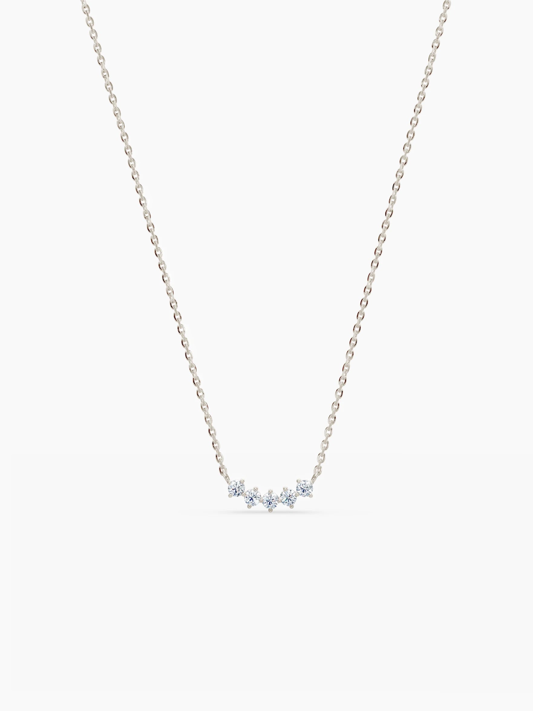Arc Diamond Necklace