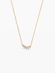 Arc Diamond Necklace