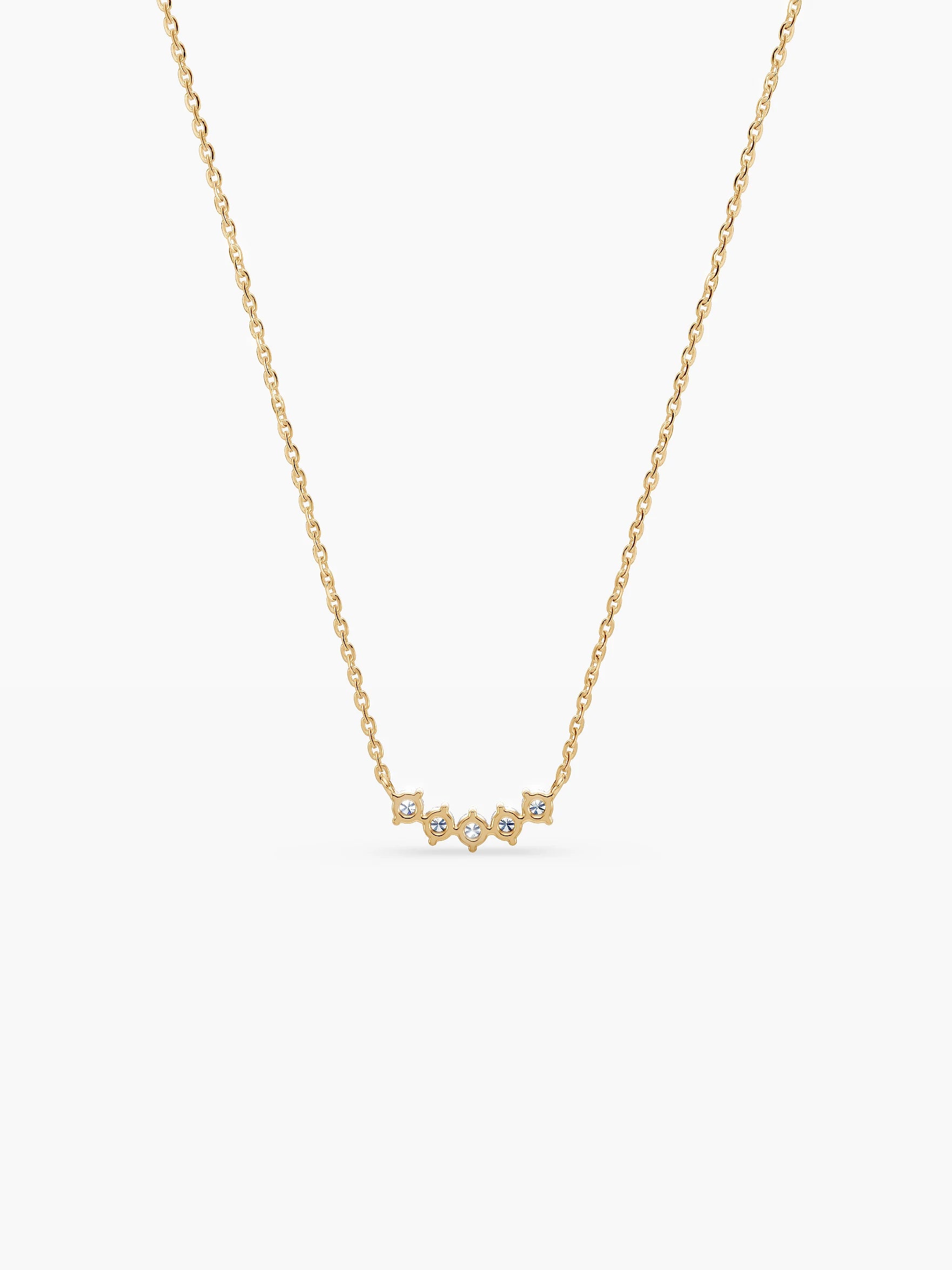 Arc Diamond Necklace