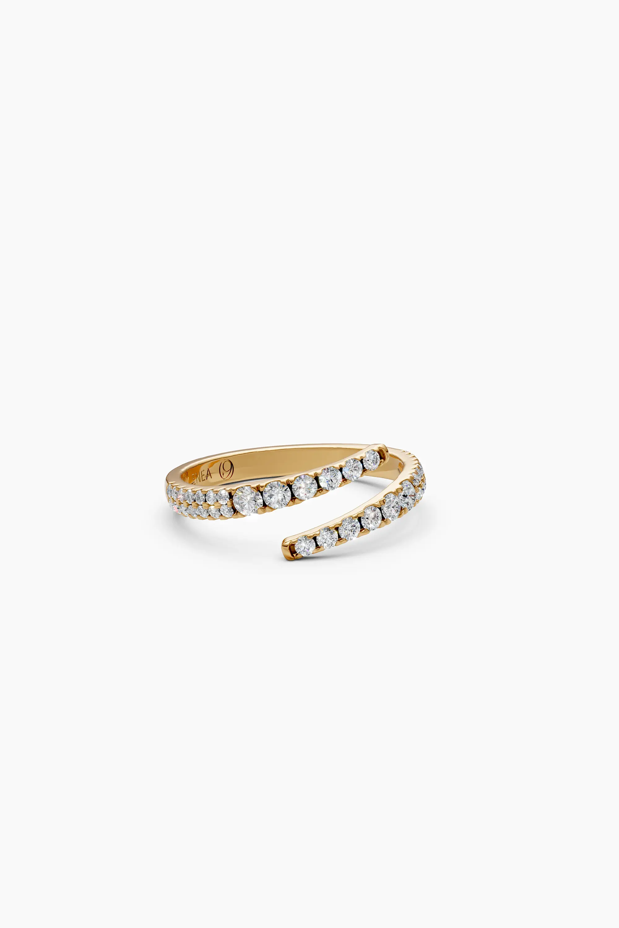 Dual Radiance Band - 10k Yellow Gold