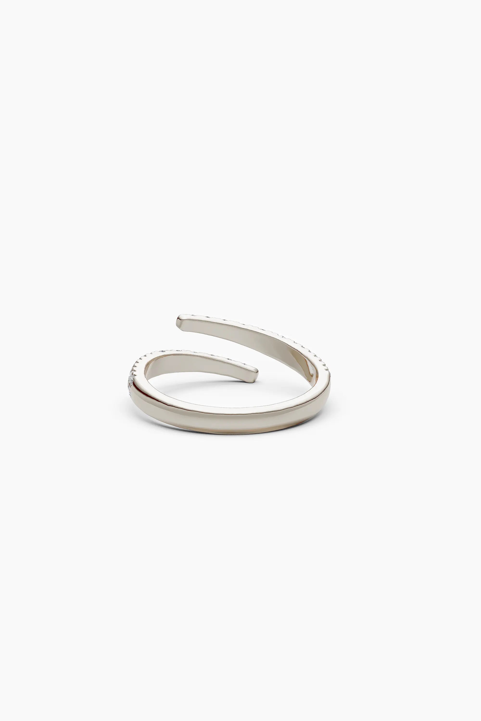 Dual Radiance Band - White Gold