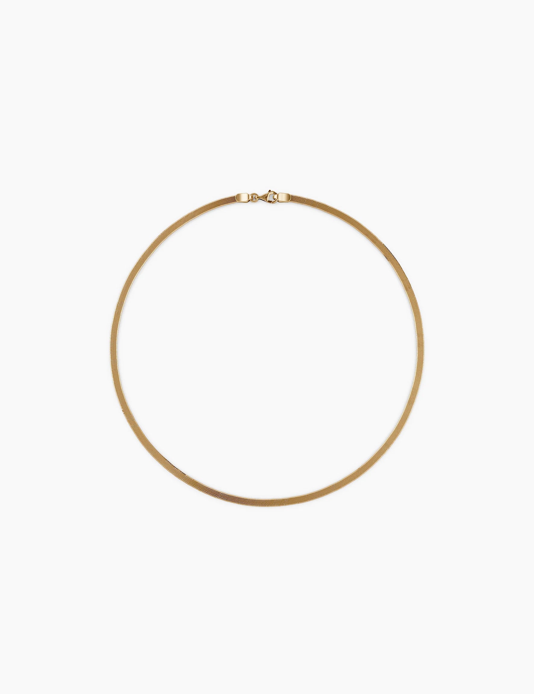 Enea_HerringboneSolidGoldBracelet_TopDownView_Hero_PDP.webp