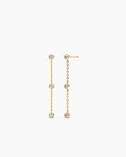Galini Trio Drop Earrings