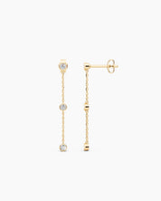 Galini Trio Drop Earrings