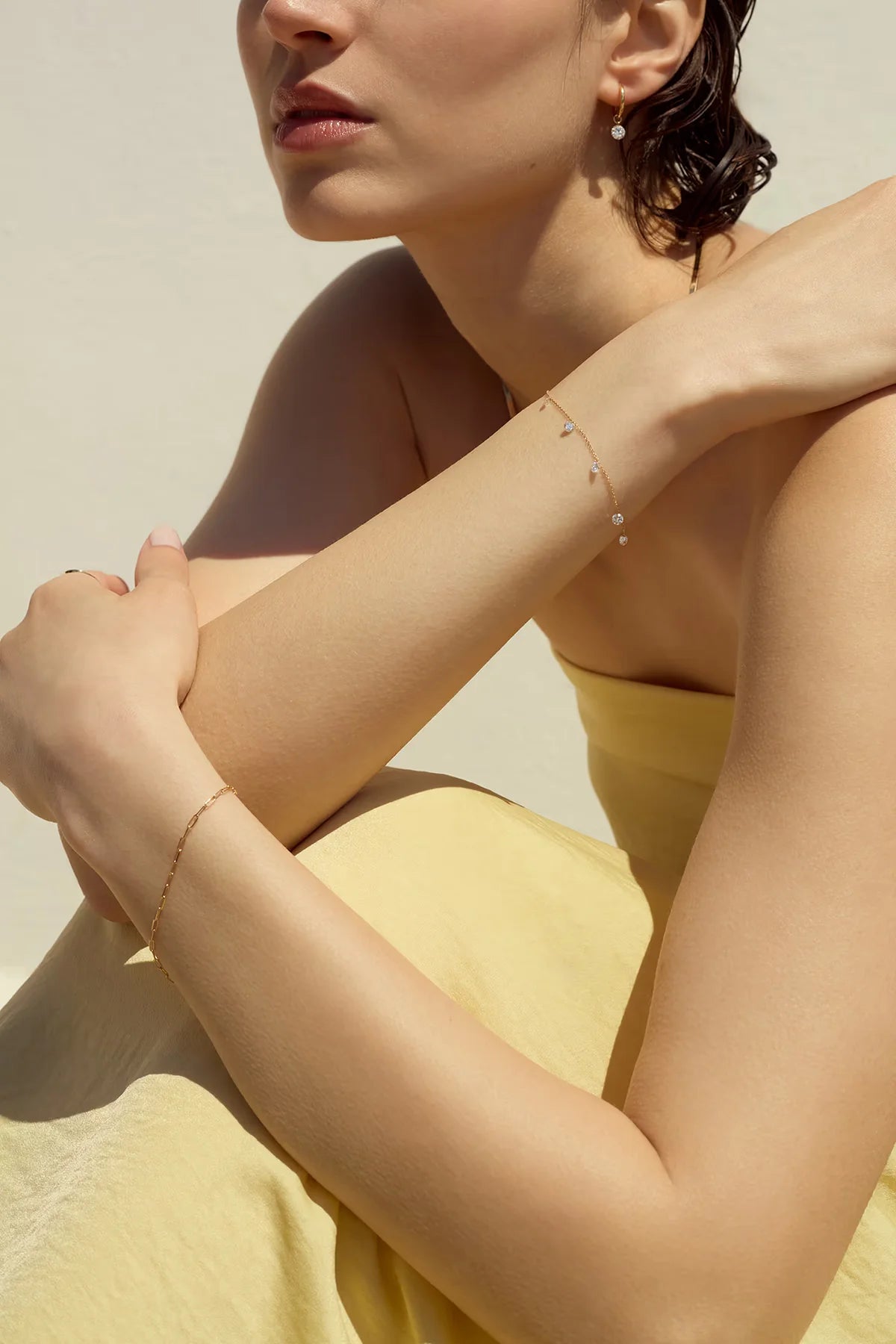 Goldkettenarmband