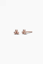 Gold Sphere Studs