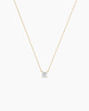 Éclat Petite Diamond Solitaire Necklace