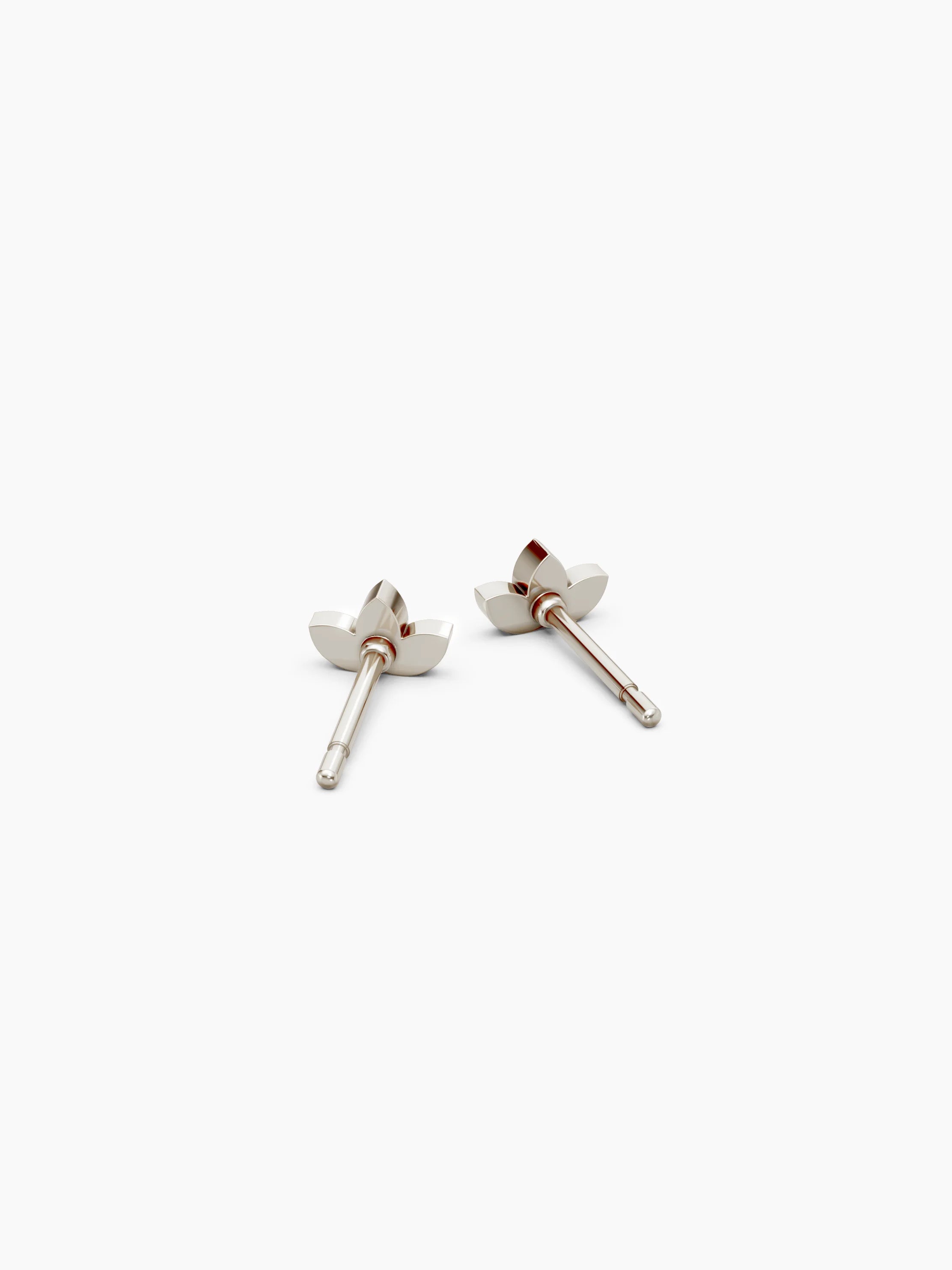 Anthos Diamond Studs - White Gold