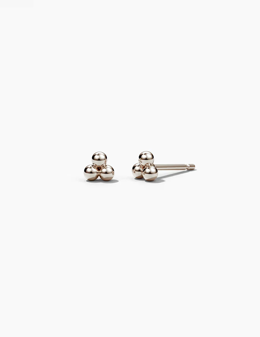 Gold Sphere Studs