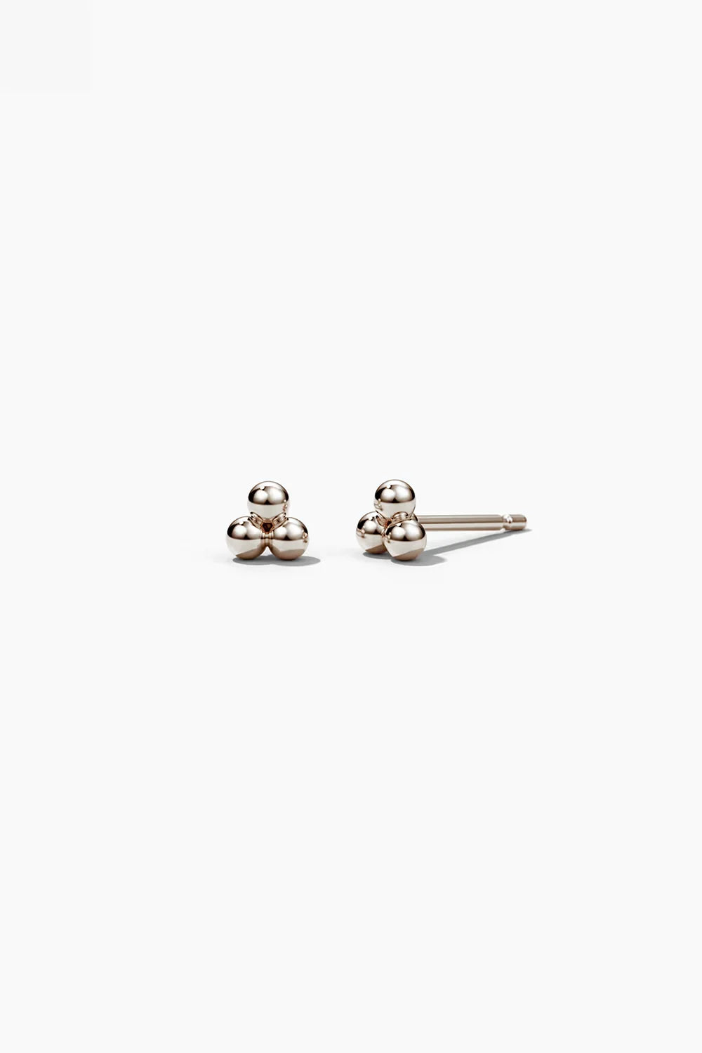 Gold Sphere Studs
