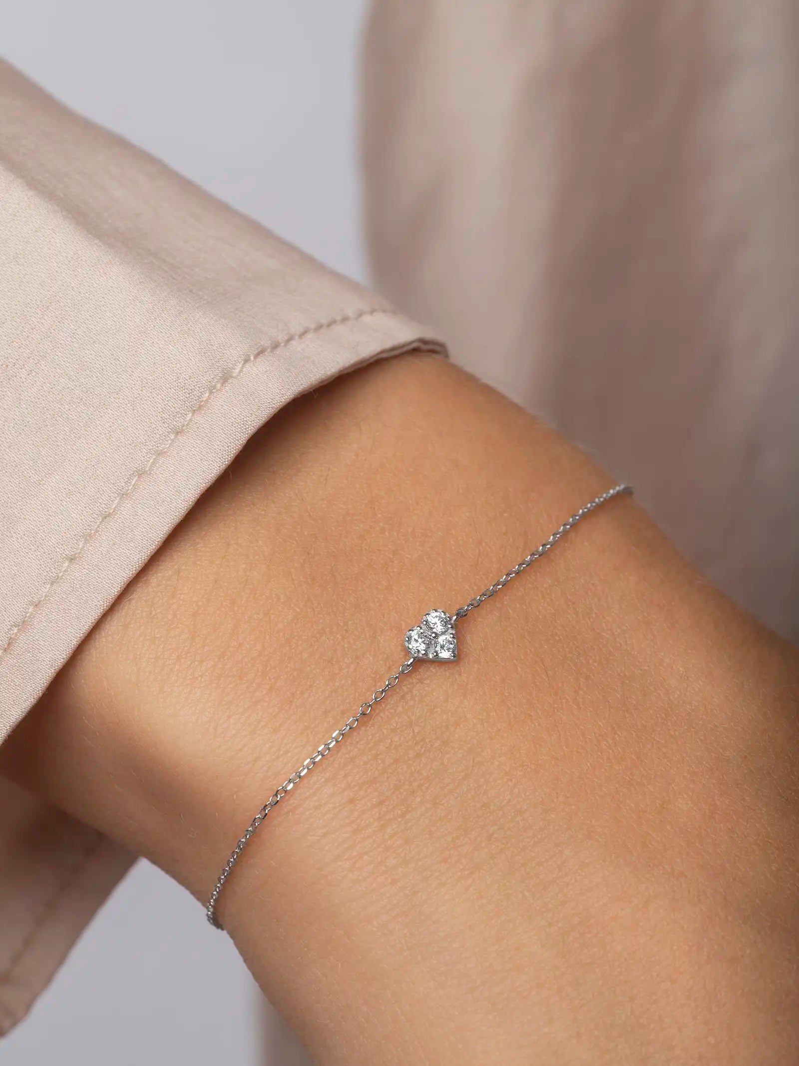 Whisper Heart Bracelet