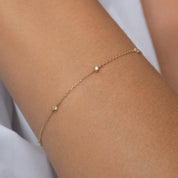 Alinéa Diamond By The Yard Bracelet - 10k Yellow Gold