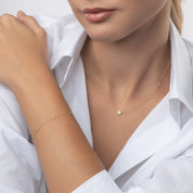 Alinéa Diamond By The Yard Bracelet - 10k Yellow Gold