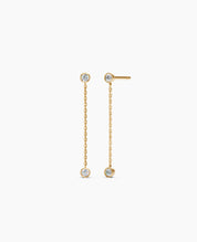 Galini Duo Drop Earrings
