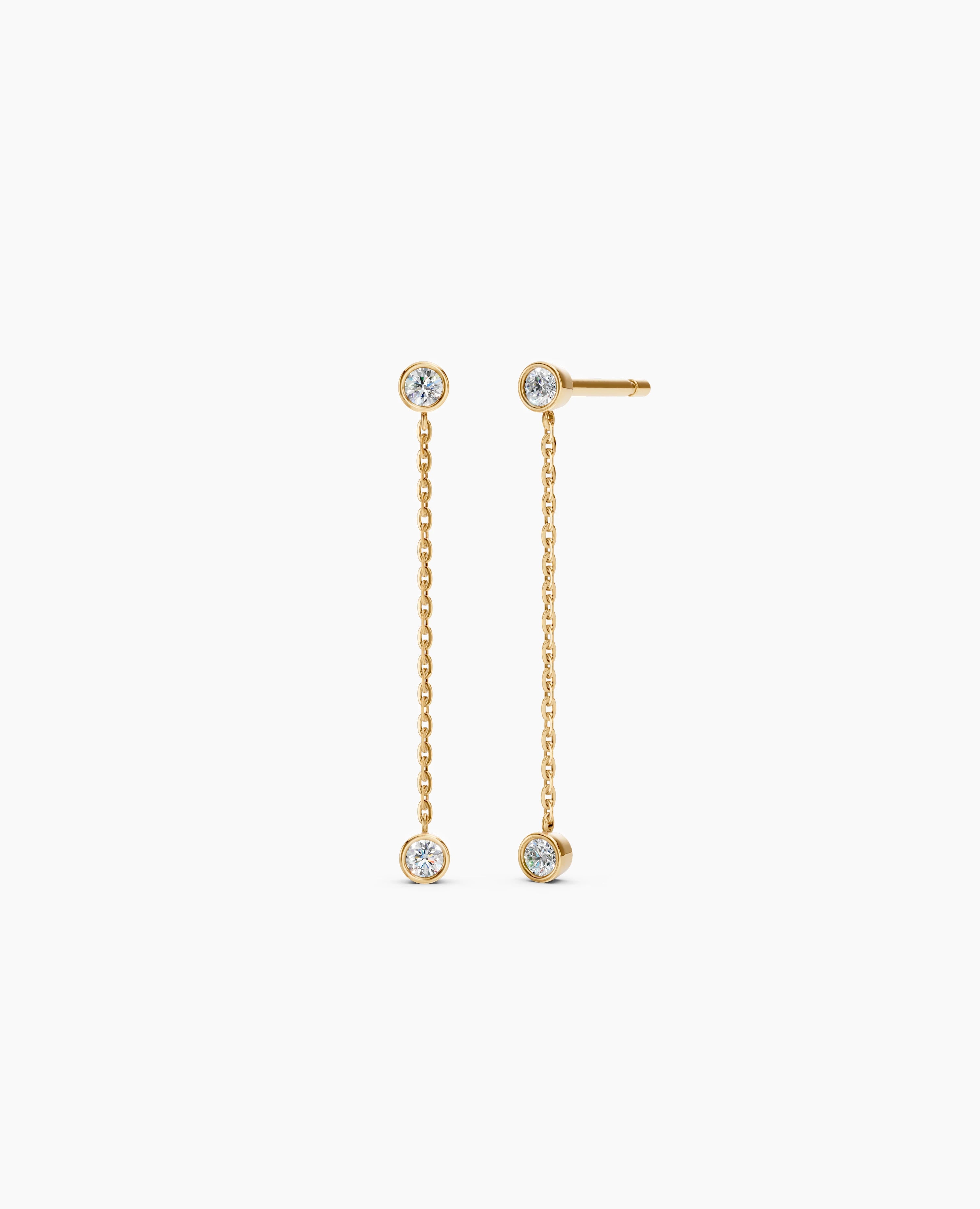 Galini Duo Drop Earrings