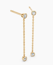 Galini Duo Drop Earrings